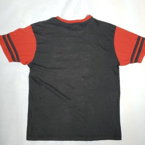 Sean Combs ENYCE Grey & Candy Red 2XL T-Shirt - Picture 4 of 5
